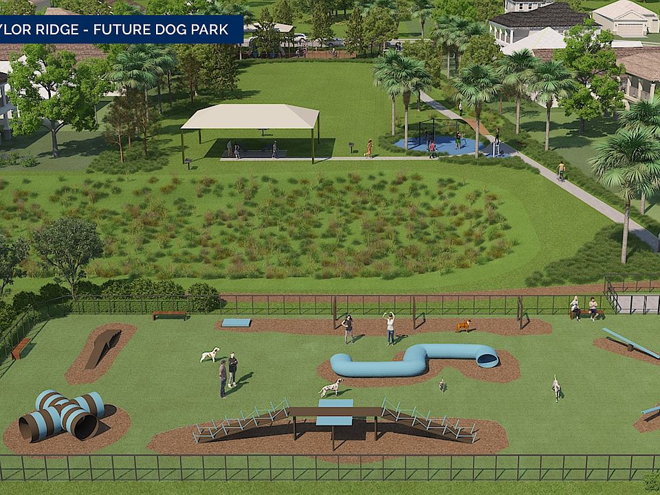 Taylor Ridge - future dog park rendering