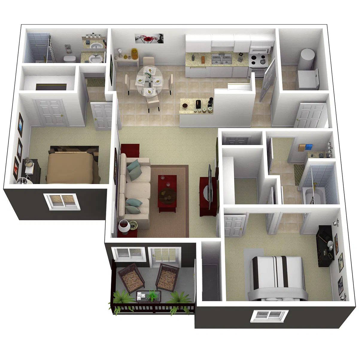 Floor plan The Cove