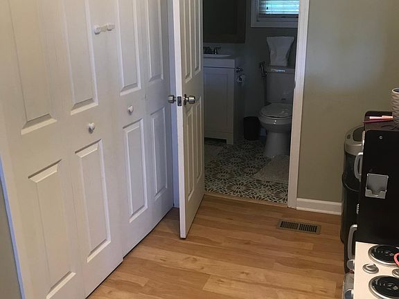 Laundry area w/doors closed