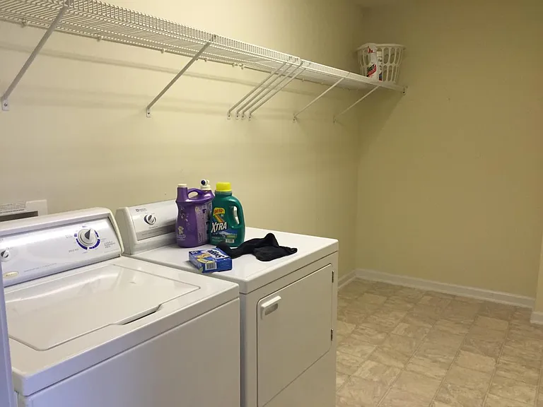 Huge Laundry Area with Washer & Dryer