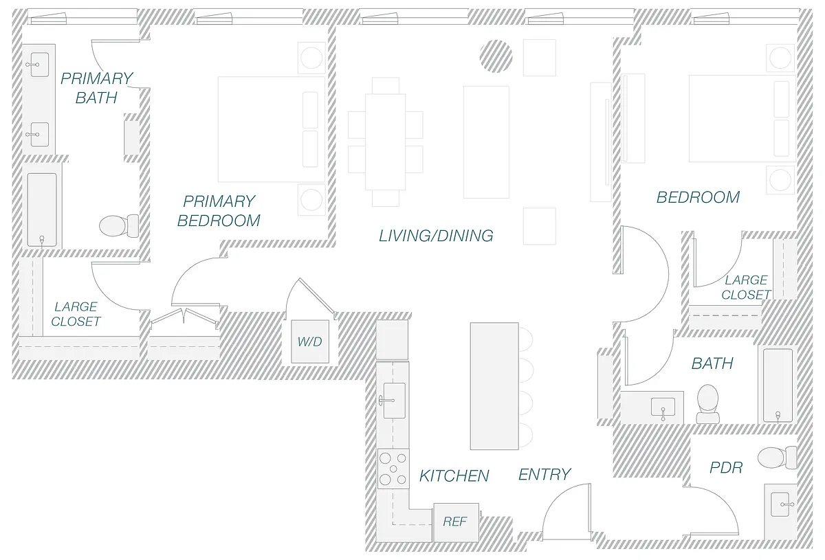 Floor plan 2-5D