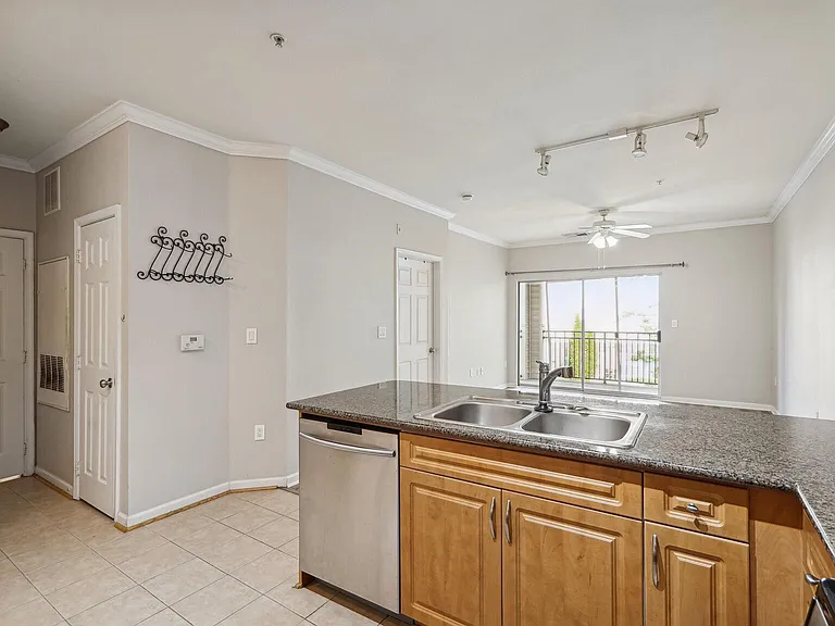 Kitchen and Living Room