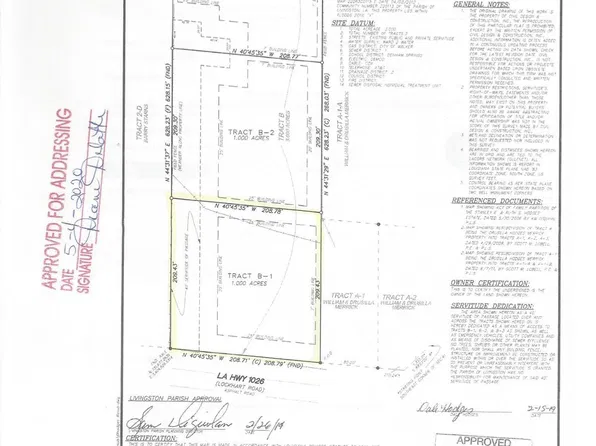 TRACT B Lockhart Rd #1, Denham Springs, LA 70726