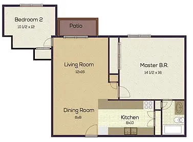Floor plan B7