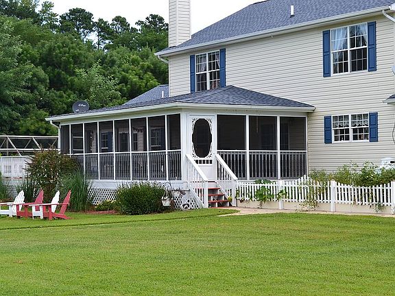 Large screened porch