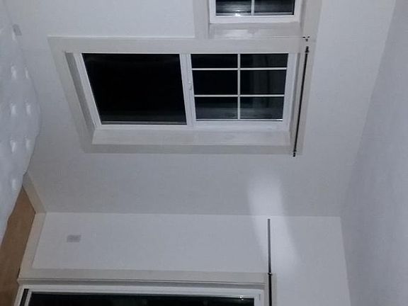 corner of back master bedroom