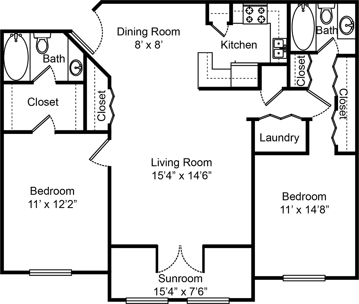 Floor plan B2 - The Espresso
