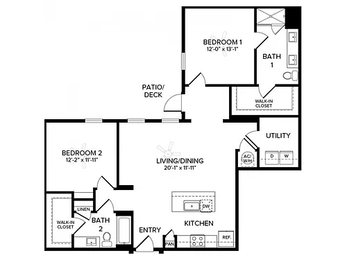 Floor plan B3