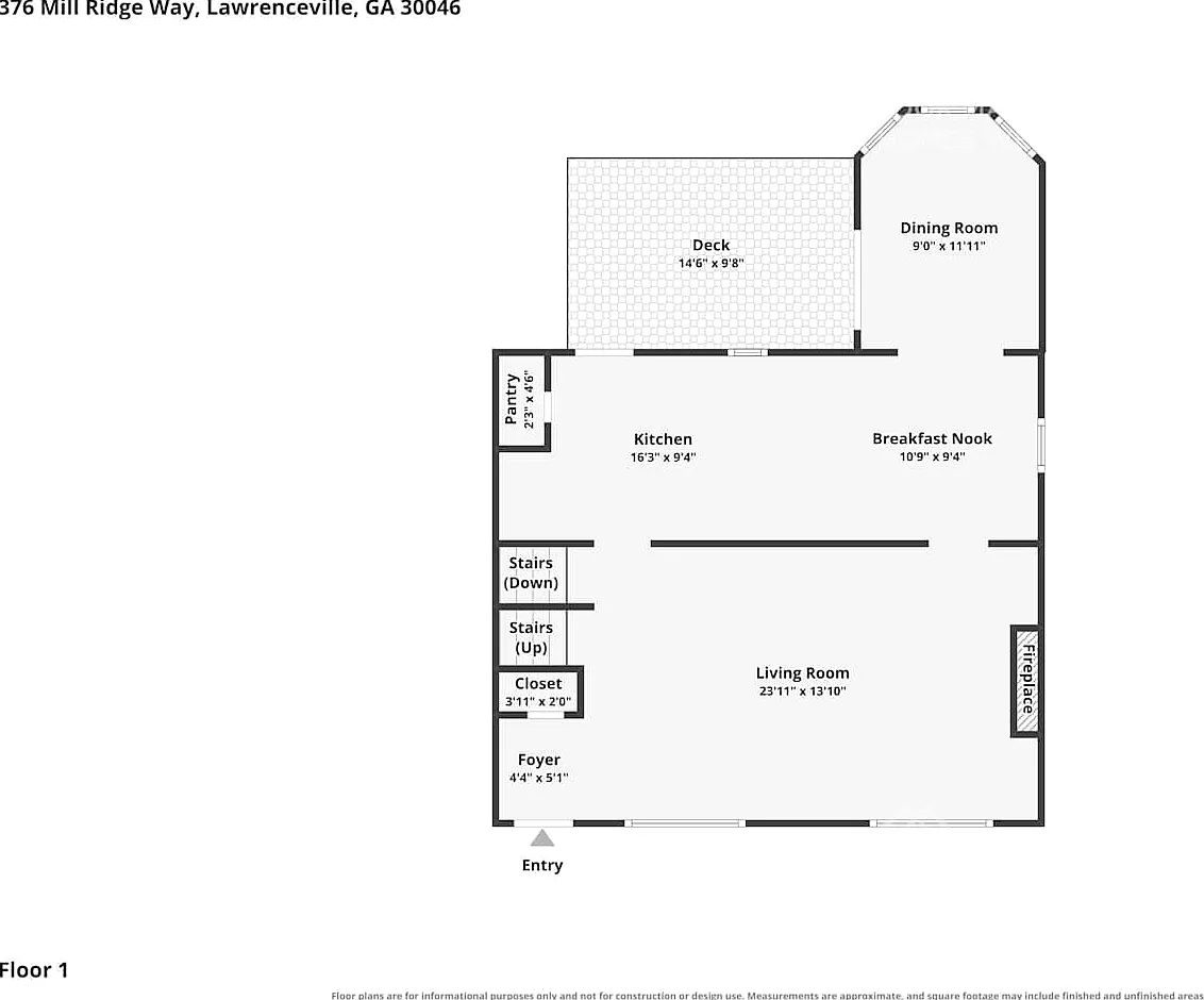 376 Mill Ridge Way Lawrenceville, GA 30046 — Photo 2