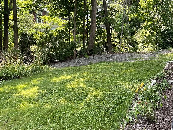 Tenants parking space and front lawn