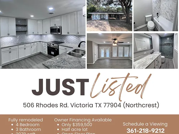 506 Rhodes Rd, Victoria, TX 77904