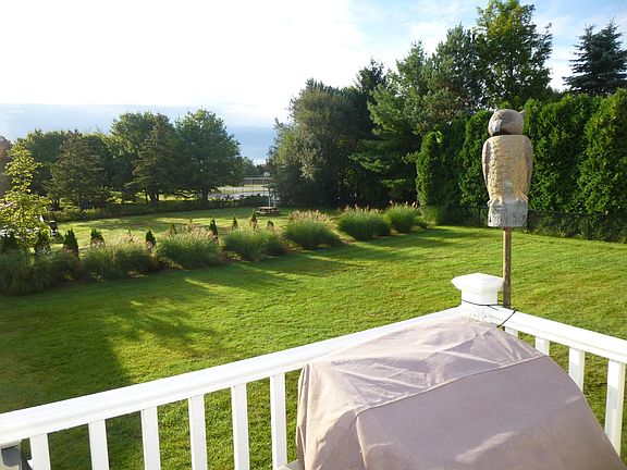 Large back yard, and home is next to park & tennis courts
