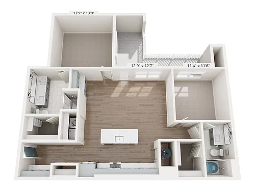 Floor plan B42