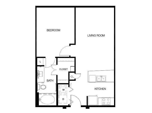 Floor plan A0 - I