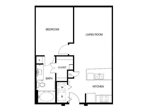 Floor plan A0 - I