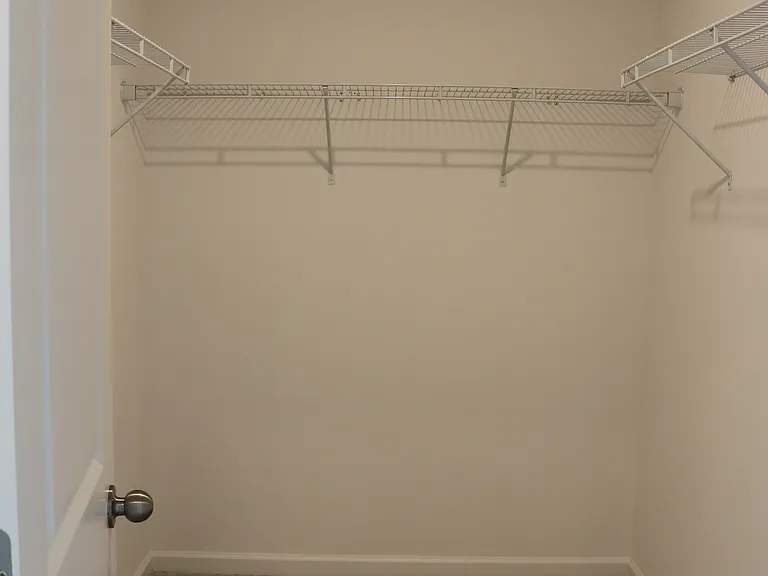 Master walk-in closet