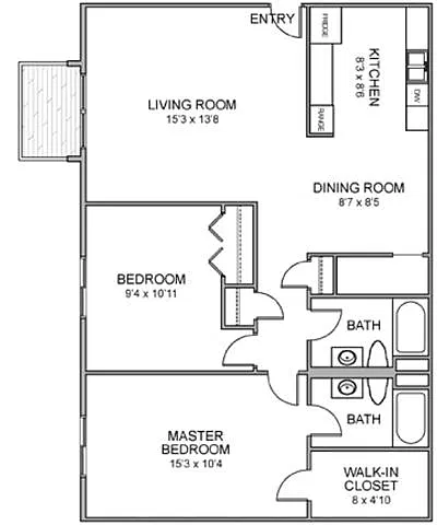 Floor plan Woodstock