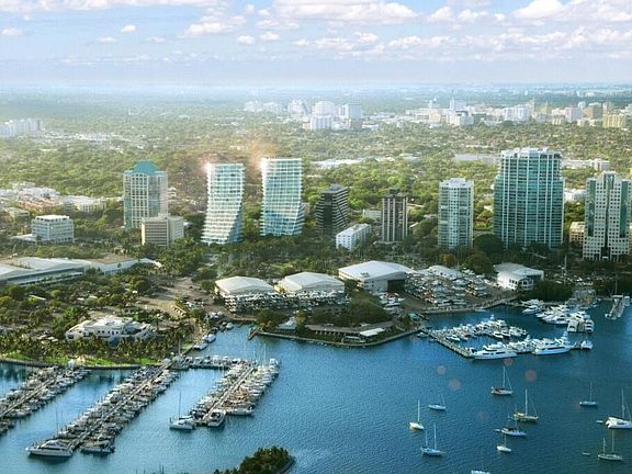 Marina area in Coconut Grove