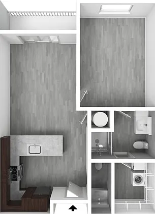 1 Bedroom C 1 Bedroom C