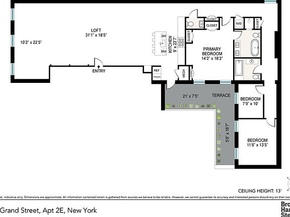 2nd image of 125 Grand St APT 2E
