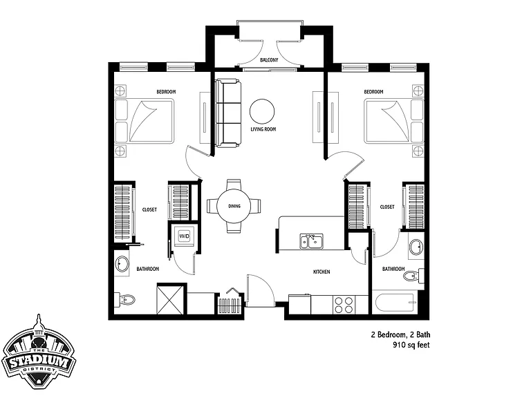 Stadium District Apartments — Photo 21