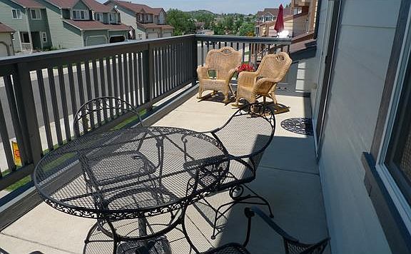 View from front deck