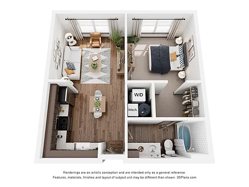 Floor plan Monet