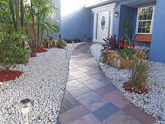 Slate Walkway
