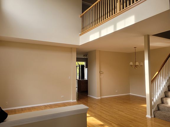 Entryway, Living Room, Dining area