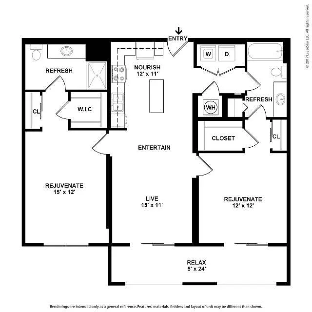 Floor plan B8
