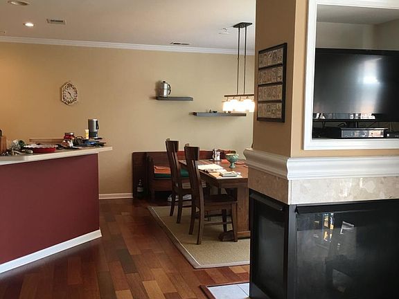 Dining and living rooms