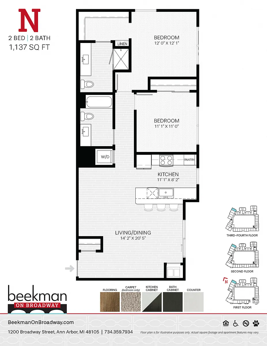 Floor plan N