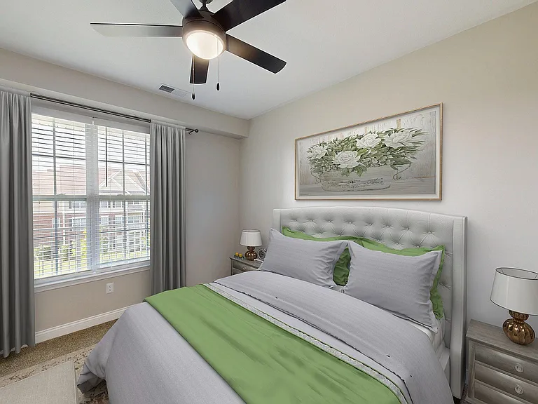 Newly Renovated Primary Bedroom
