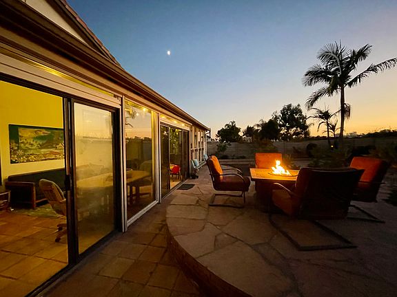 Sunroom and Backyard