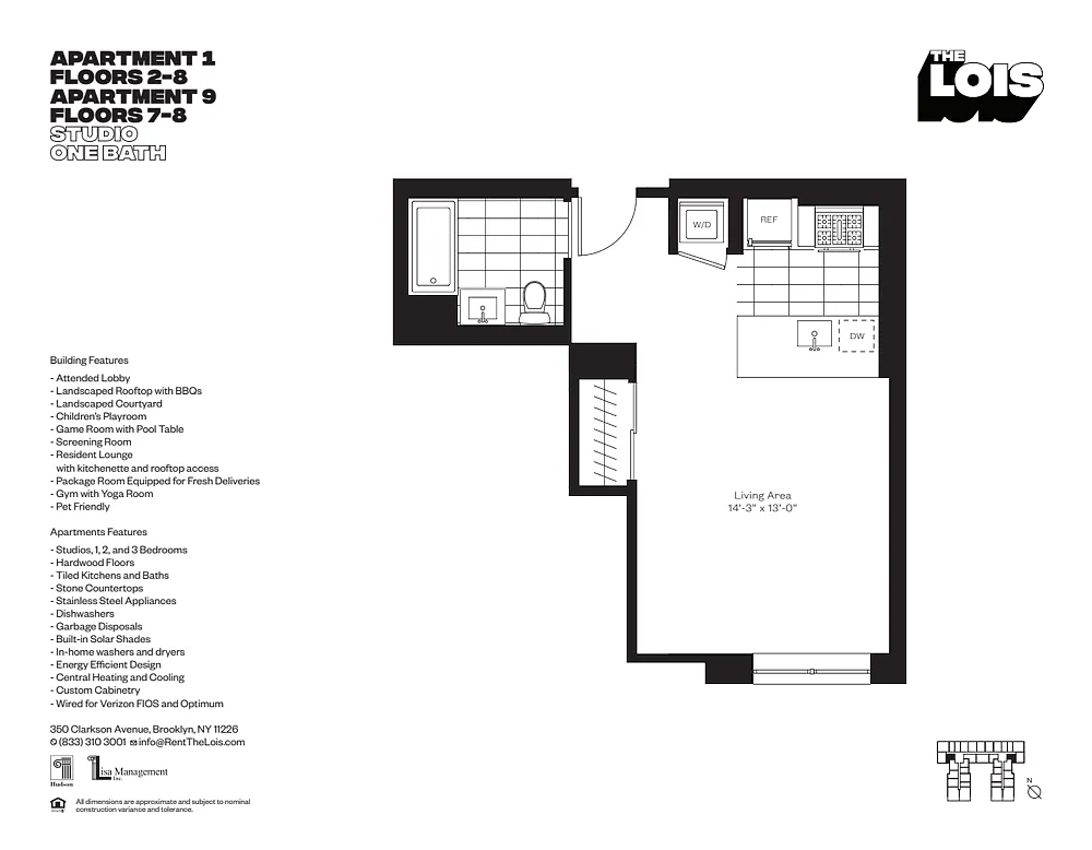 Building Photo - 350 Clarkson Ave #701