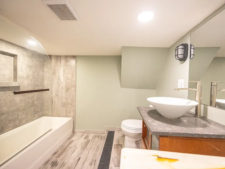 Full basement bathroom