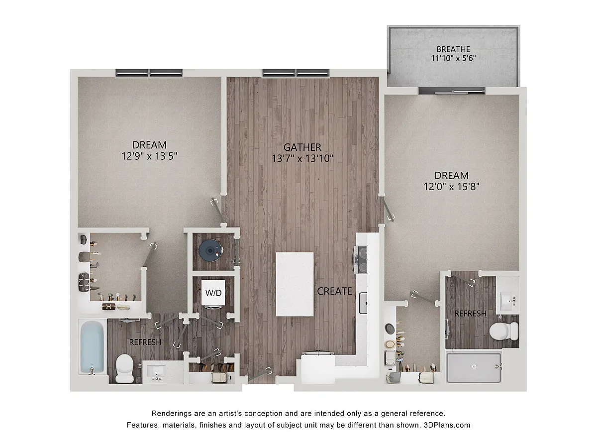 Floor plan F011