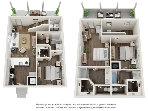Floor plan 3 Bed Cactus Cottage