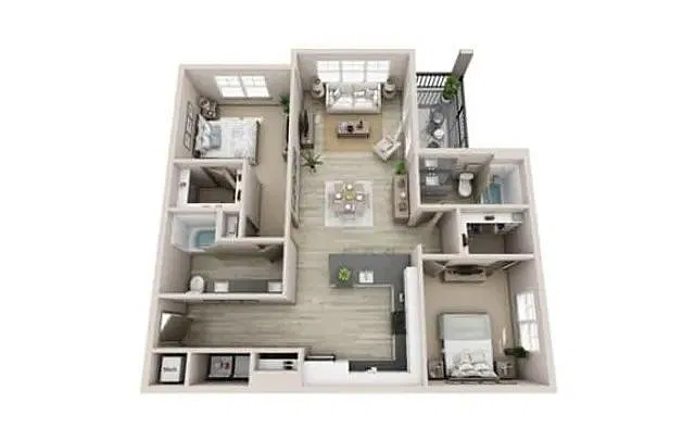 Floor plan B2