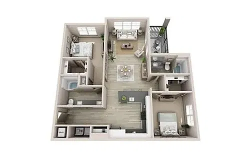 Floor plan B2