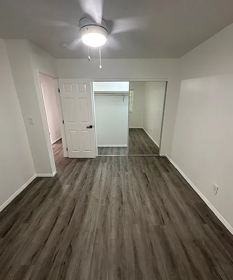 2 of 3 bedrooms with closet
