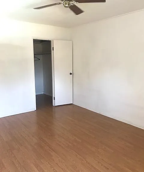 walk in closet in bedroom