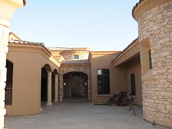 Front Court Yard to Front Door