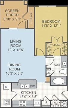 5th image of 2101 Dogwood Dr APT 205