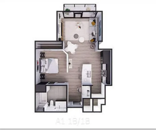 Floor plan A1A