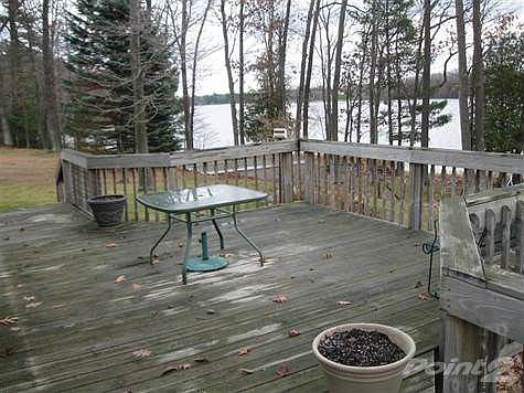 Lake view from the deck.