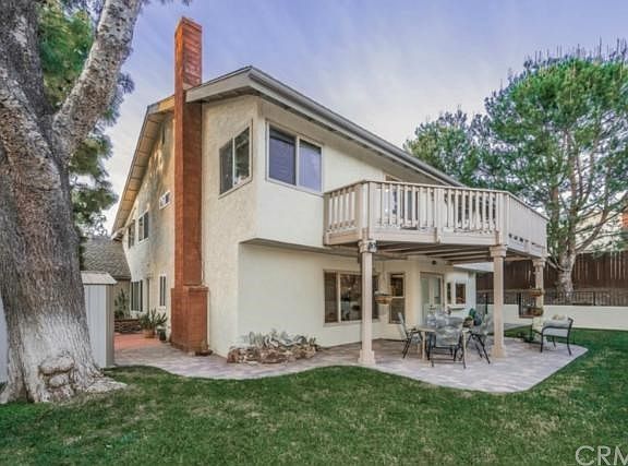 Wonderful back yard with large side yard with Storage Shed.