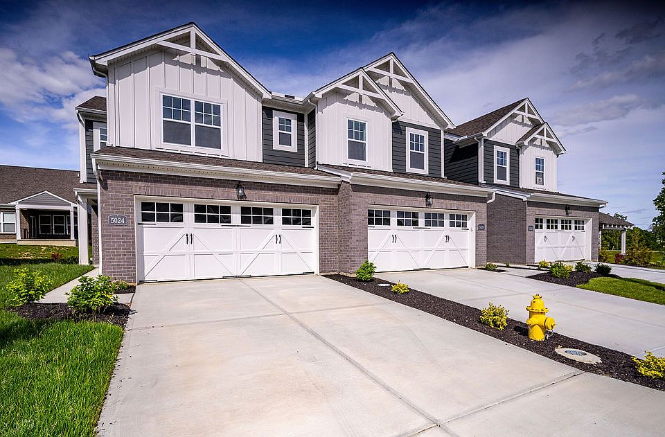 Driveway with attached Garage