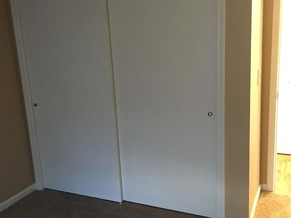 Large closet in bedroom