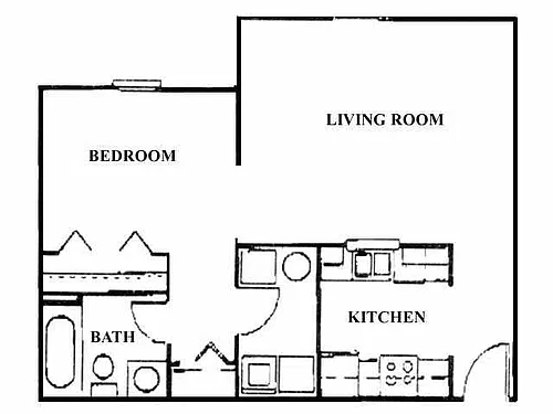 Floor plan Dockside